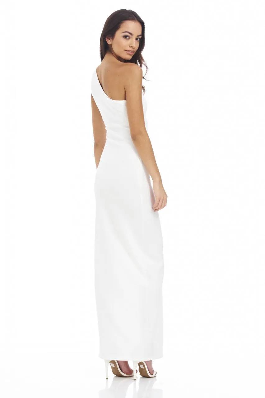 Asymmetric Maxi Dress