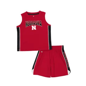 Boys' Nebraska Huskers Toddler Vecna Tank & Short Set