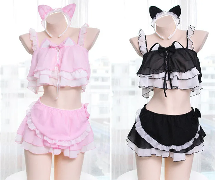 CAT SEXY MAID OUTFIT KF83561