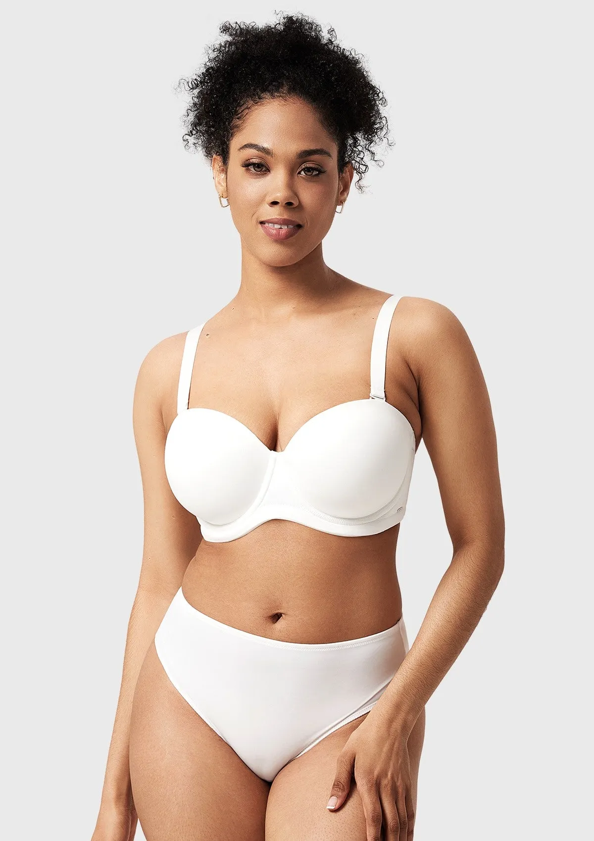 Classic Comfort Multiway Lightly Padded Underwire Strapless Bra