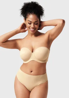 Classic Comfort Multiway Lightly Padded Underwire Strapless Bra