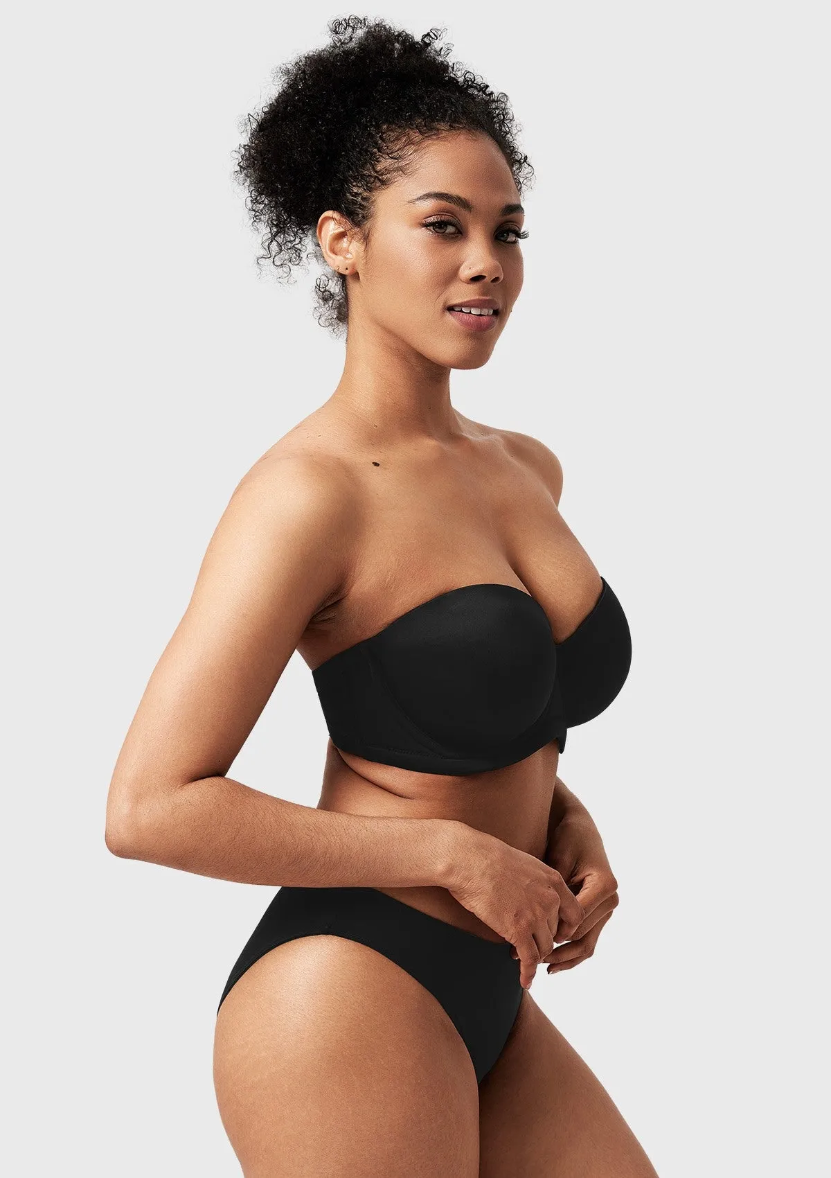 Classic Comfort Multiway Lightly Padded Underwire Strapless Bra