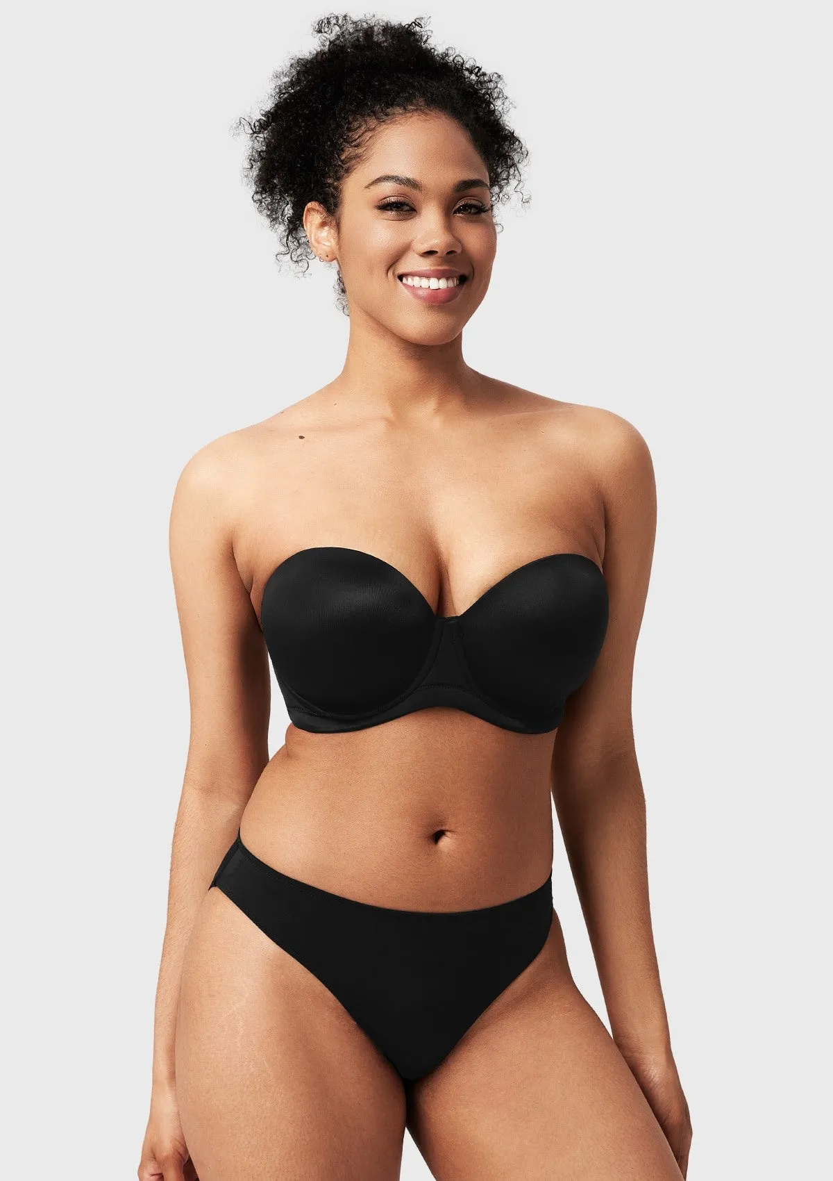 Classic Comfort Multiway Lightly Padded Underwire Strapless Bra