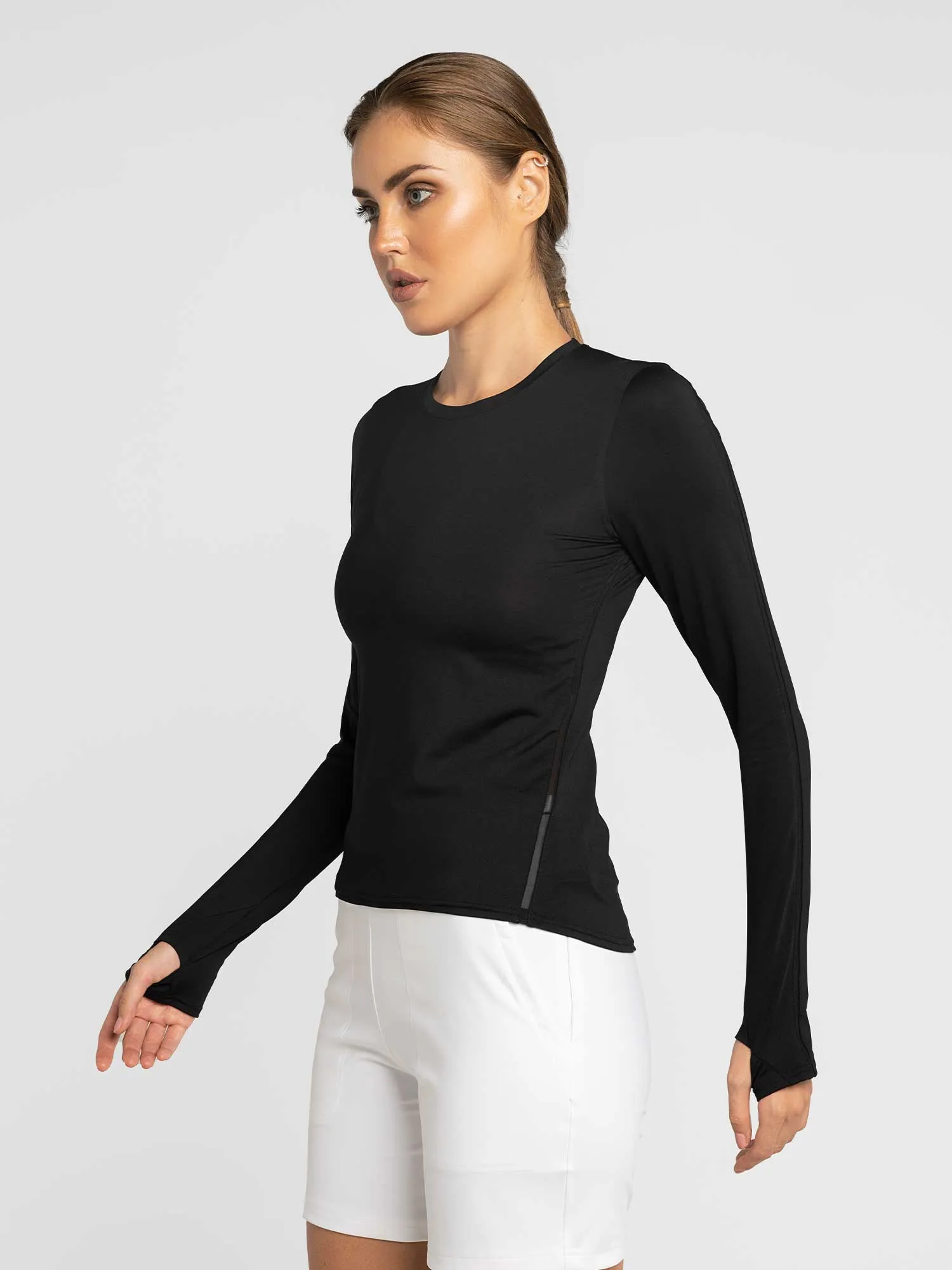 Classic Long Sleeve Crew Neck - Black