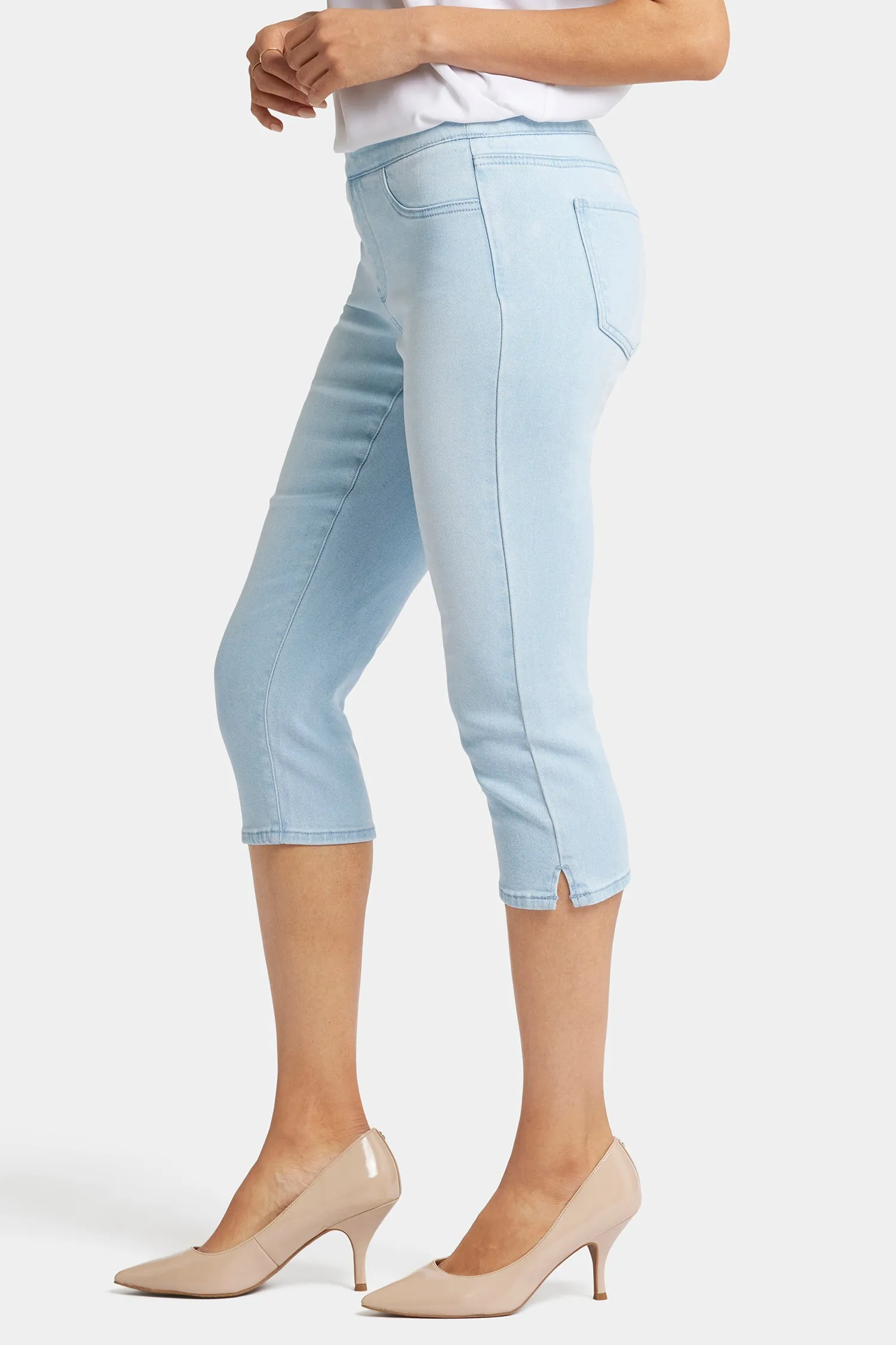 Dakota Crop Pull-On Jeans  - Oceanfront