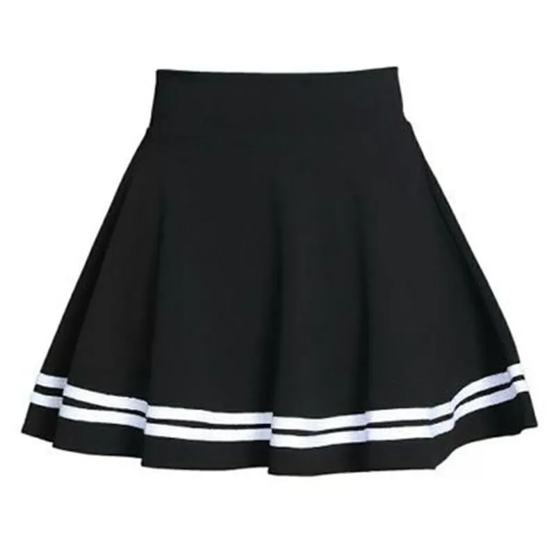 Elastic Mini Short Skirt