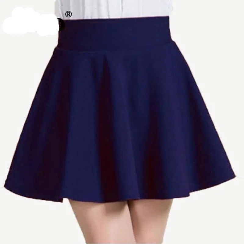 Elastic Mini Short Skirt