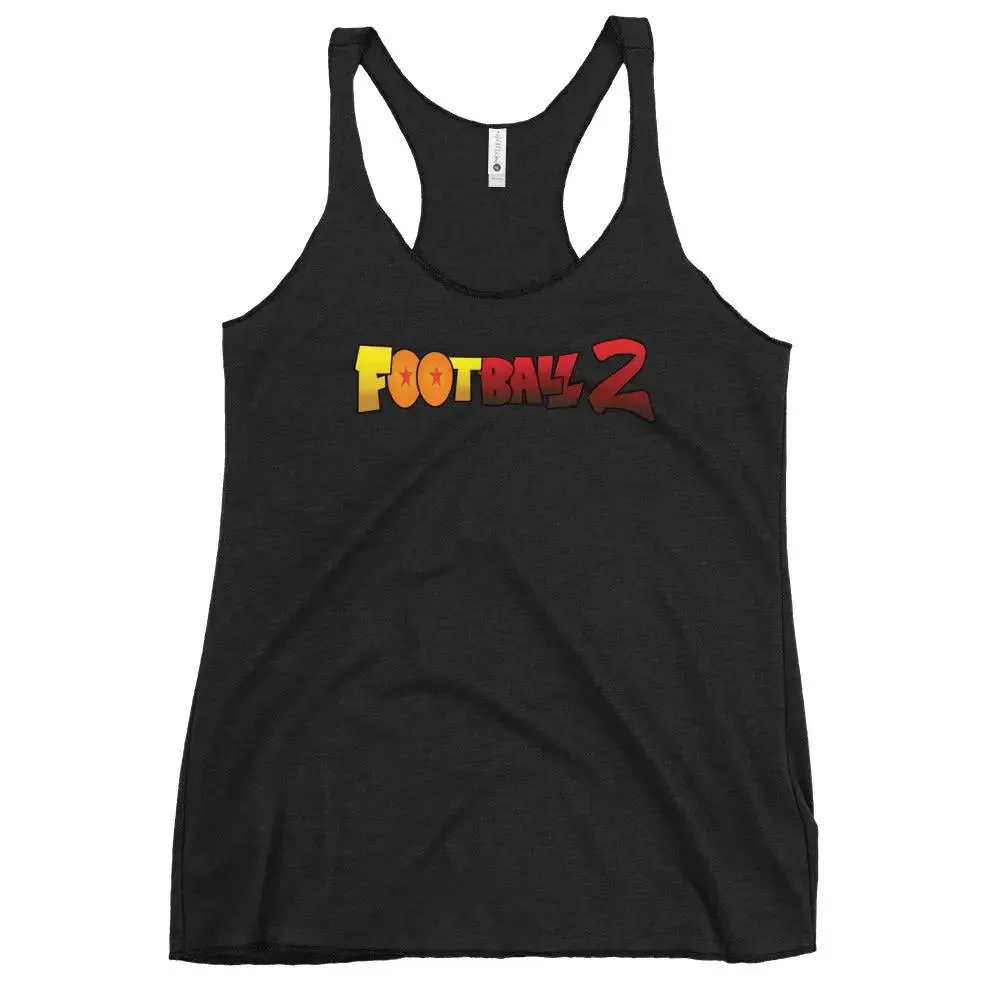 Football 2 Women's Racerback Tank