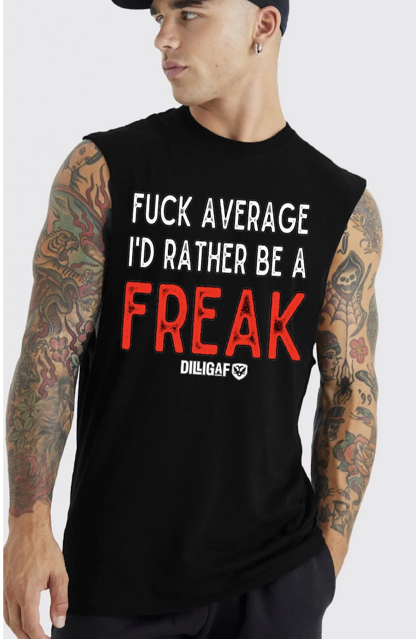 Fuck Average Muscle shirt