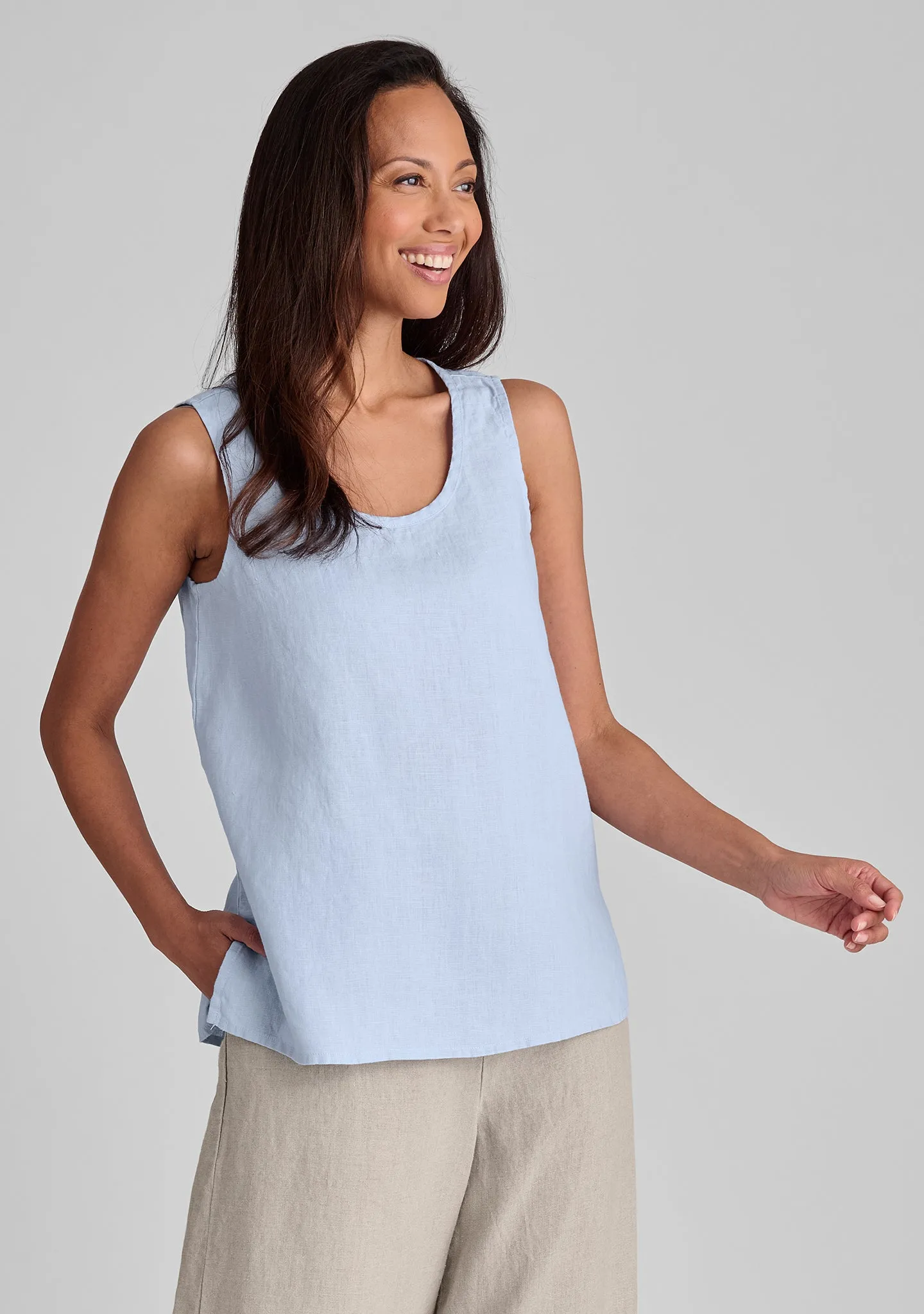 Fundamental Tank - Linen Tank Top