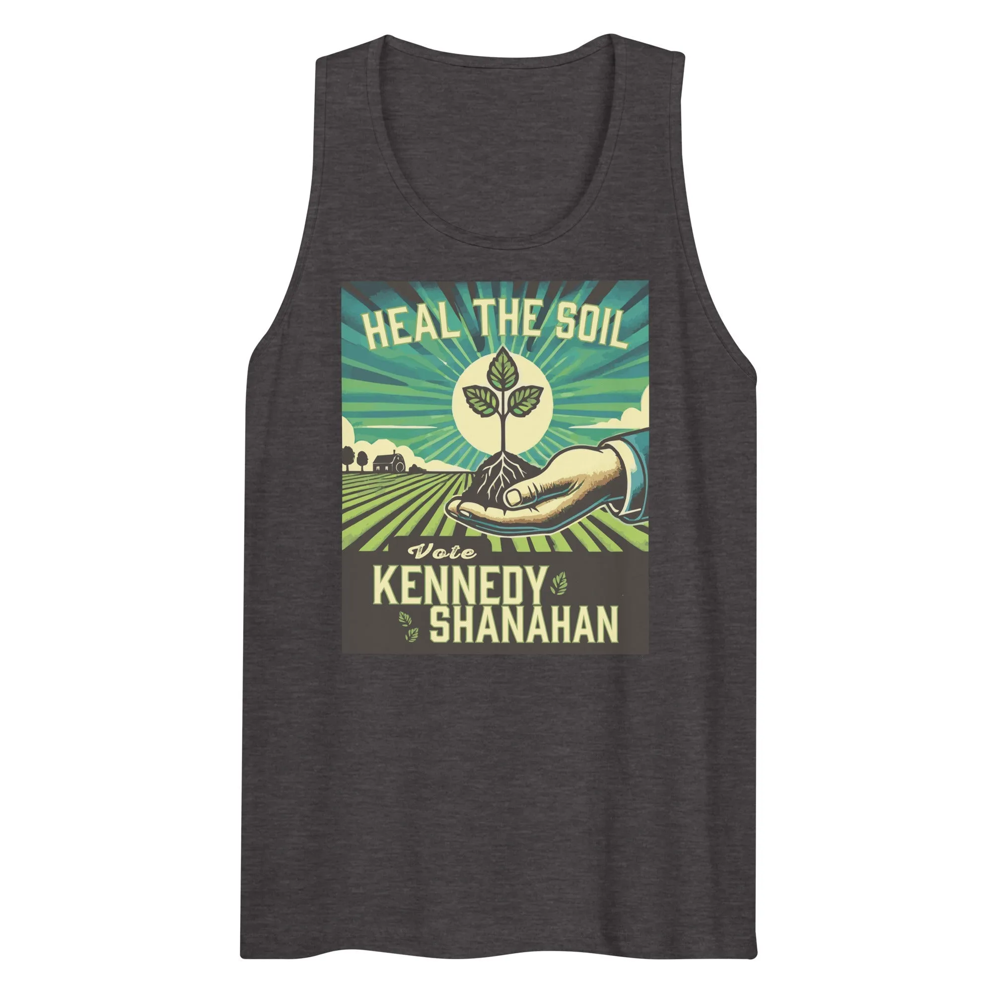 Heal the Soil Vote Kennedy Men’s Tank Top