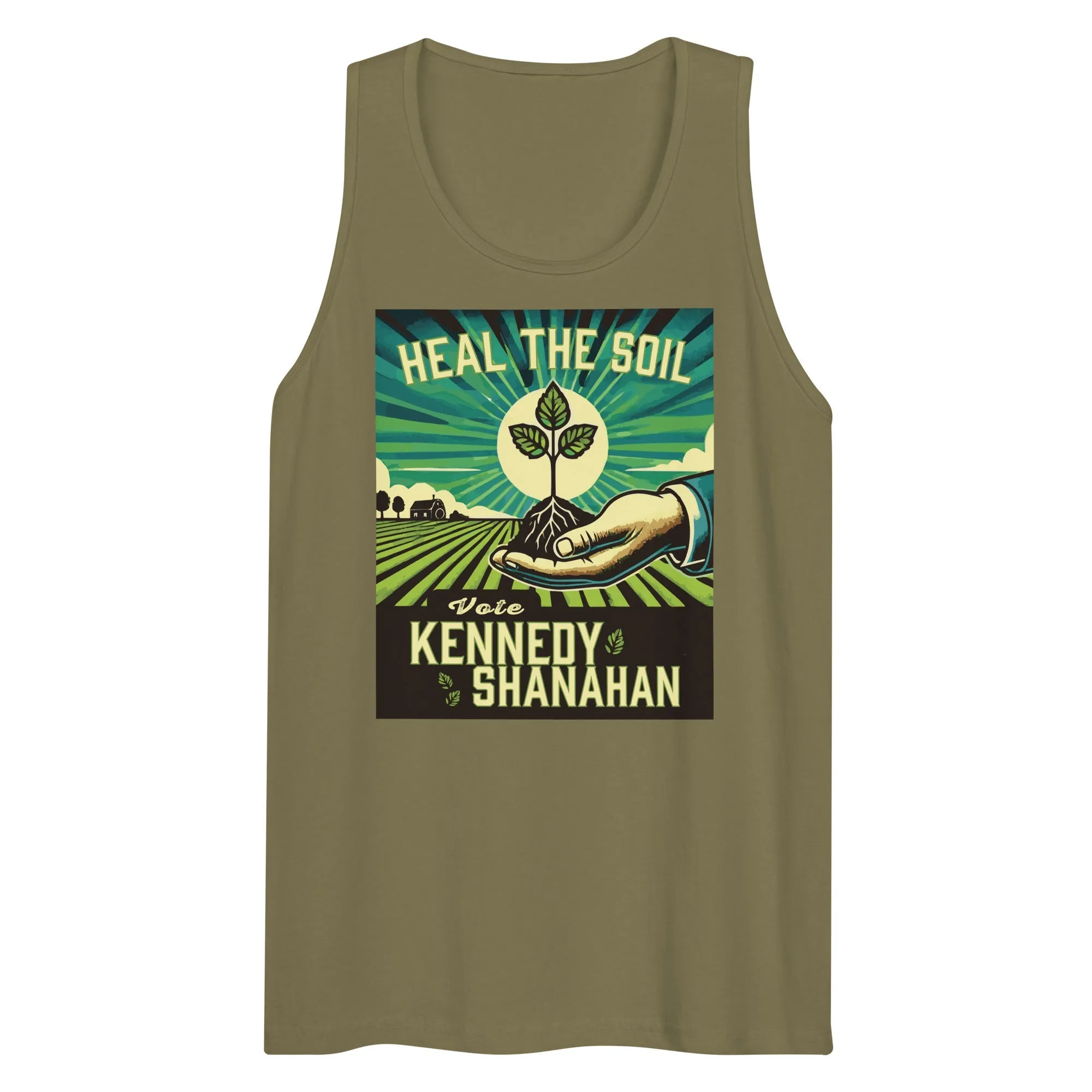 Heal the Soil Vote Kennedy Men’s Tank Top