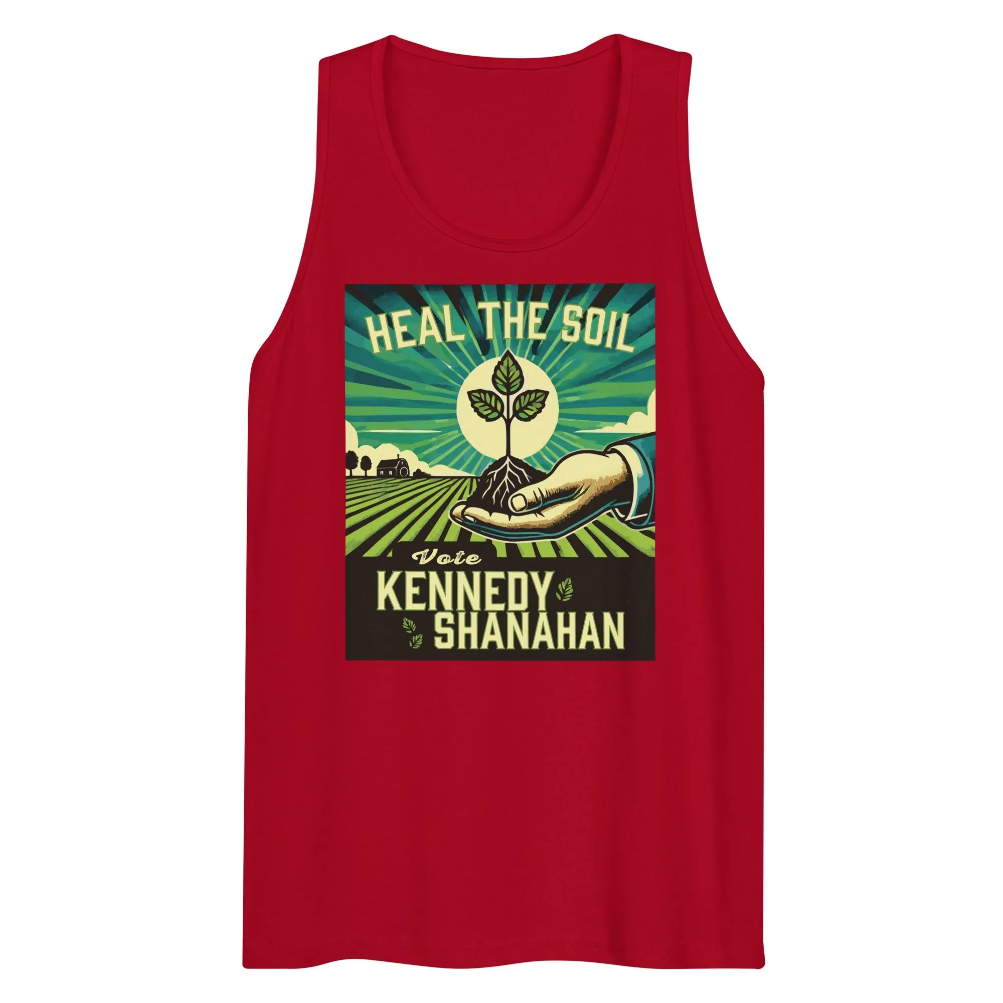 Heal the Soil Vote Kennedy Men’s Tank Top