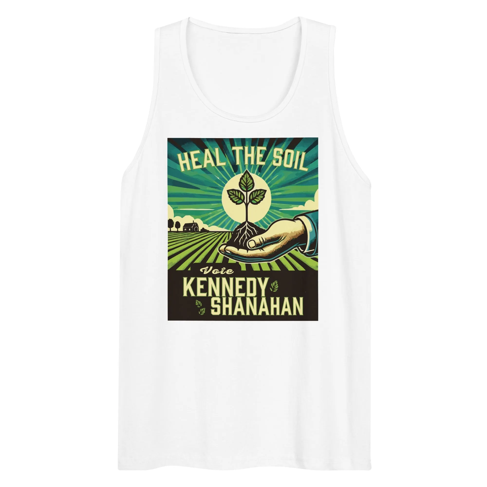 Heal the Soil Vote Kennedy Men’s Tank Top