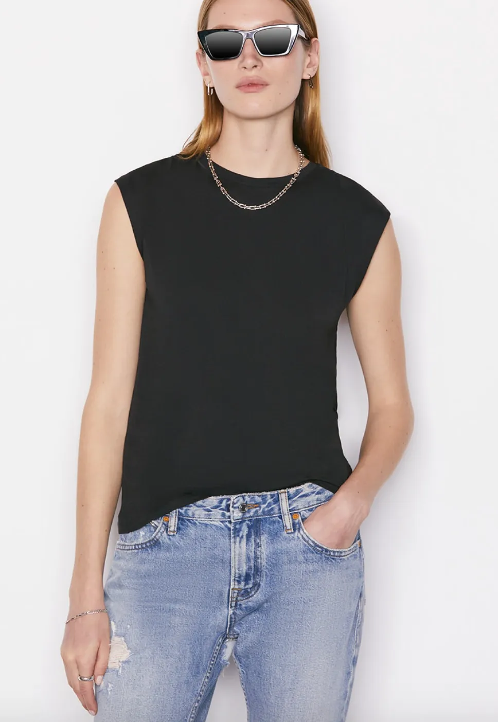 Le Mid Rise Muscle Tee