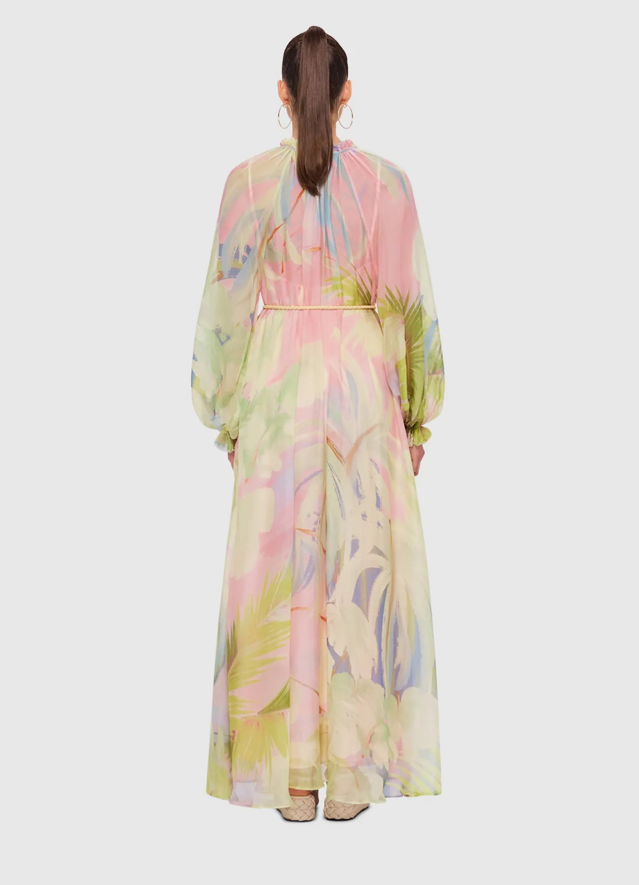 Leo Lin Alana Kaftan Maxi - Dreamscape Print