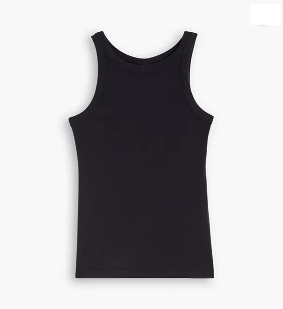 Levi's ribbed tank top A3381-0001 caviar