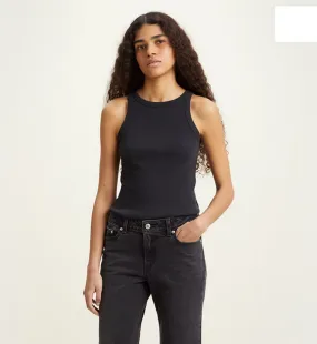 Levi's ribbed tank top A3381-0001 caviar