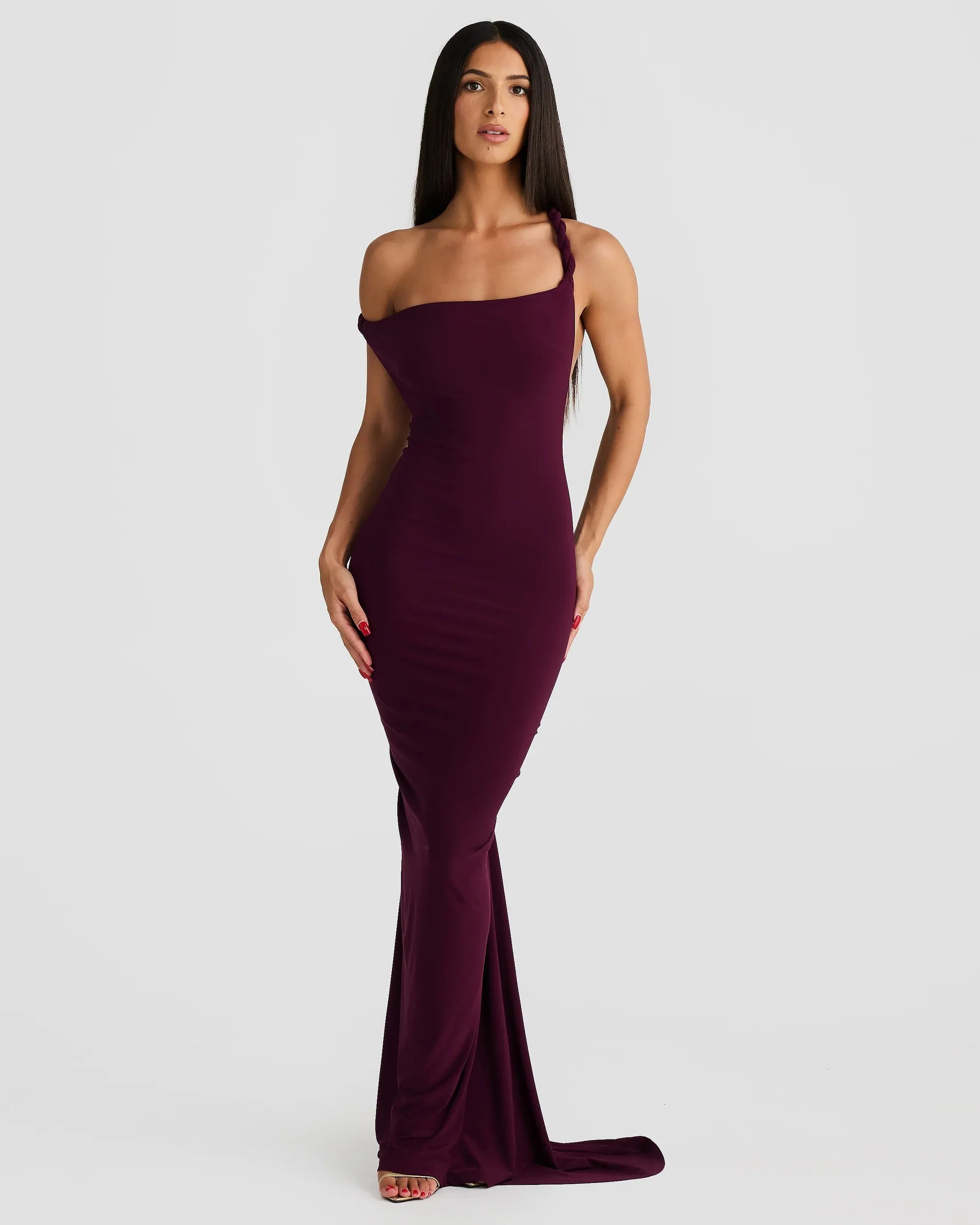 Maia Multi-Way Gown - Mulberry