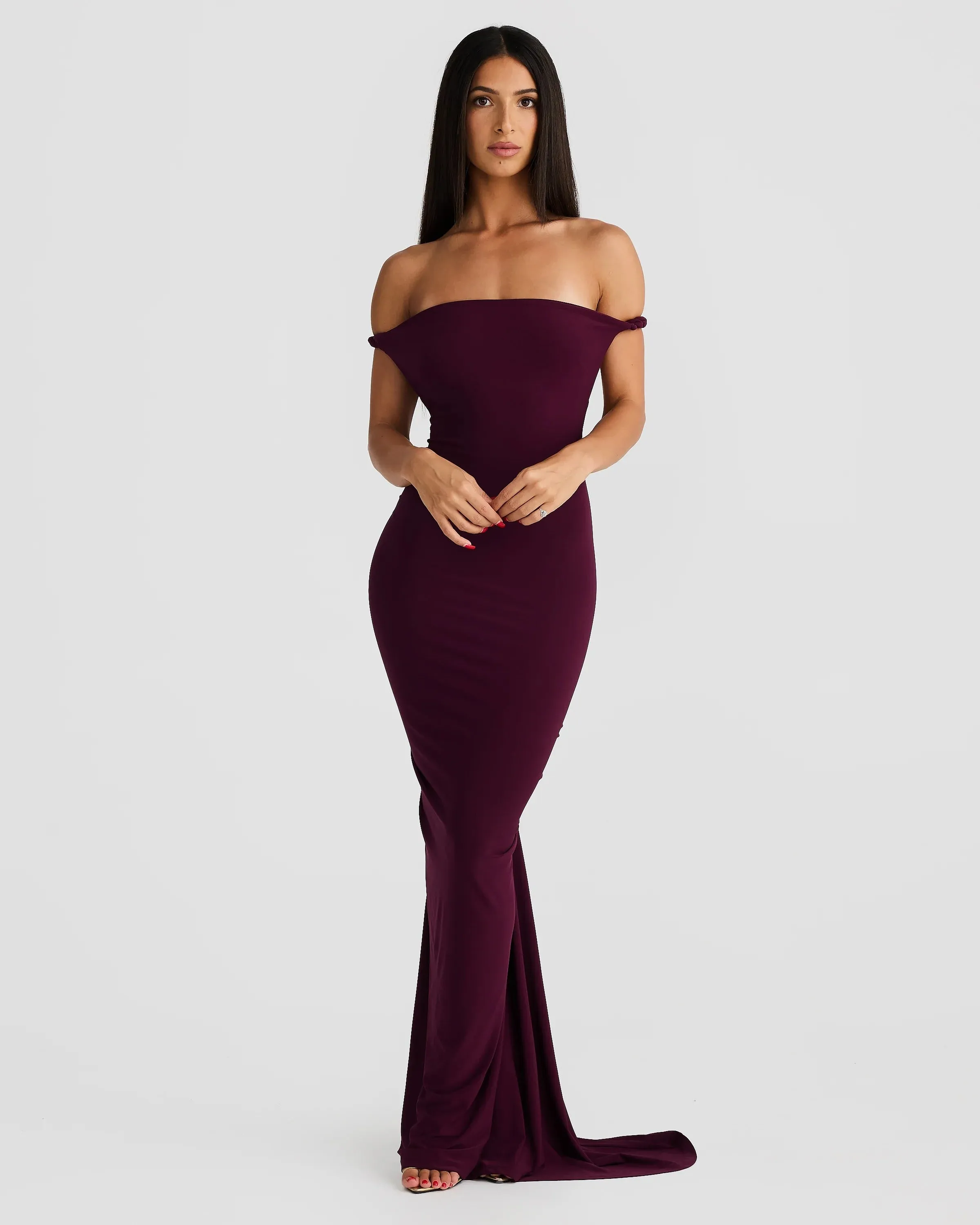 Maia Multi-Way Gown - Mulberry