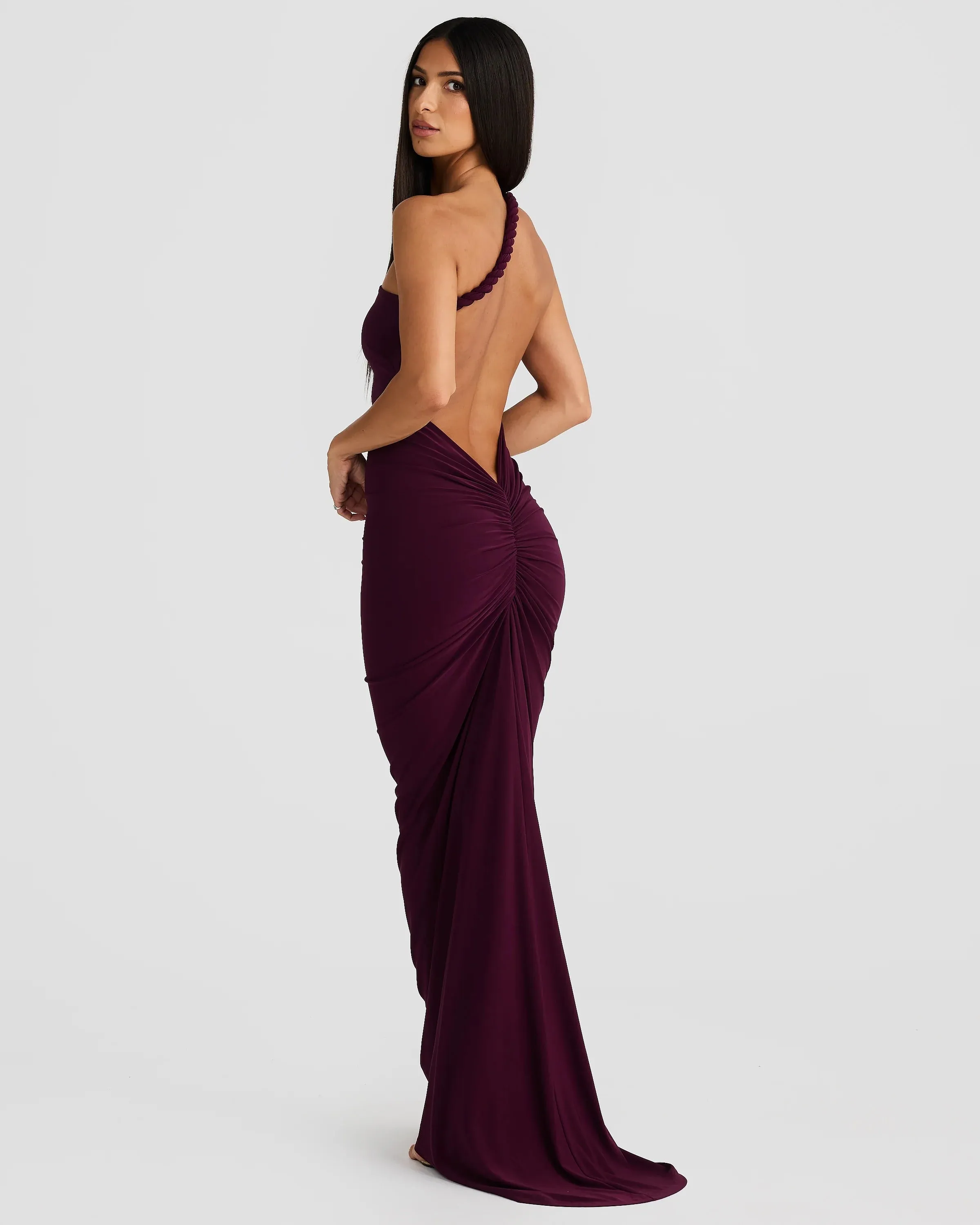 Maia Multi-Way Gown - Mulberry