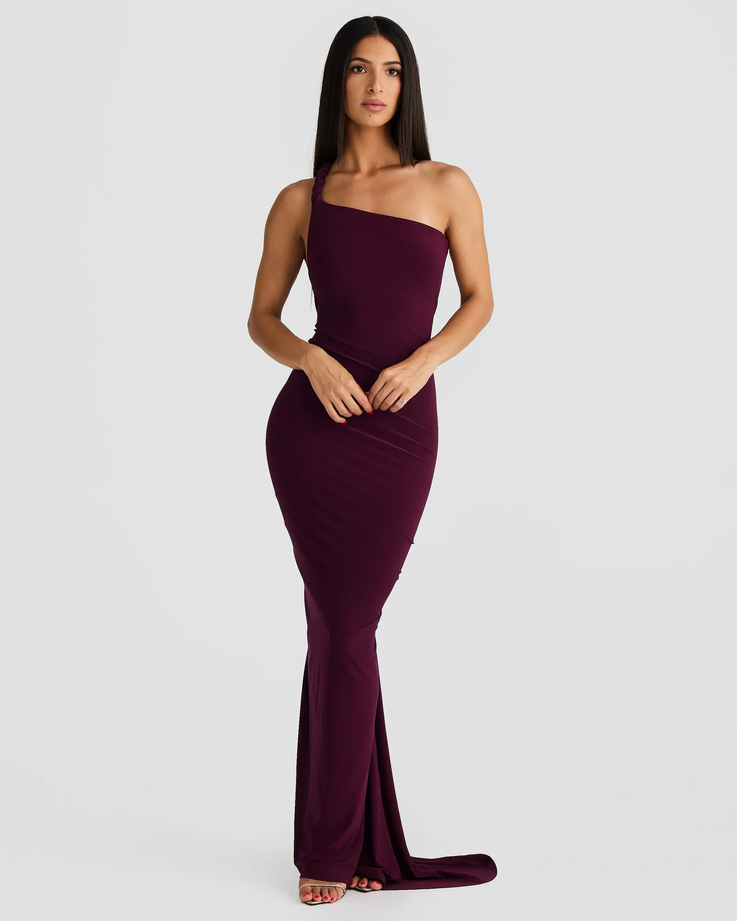 Maia Multi-Way Gown - Mulberry