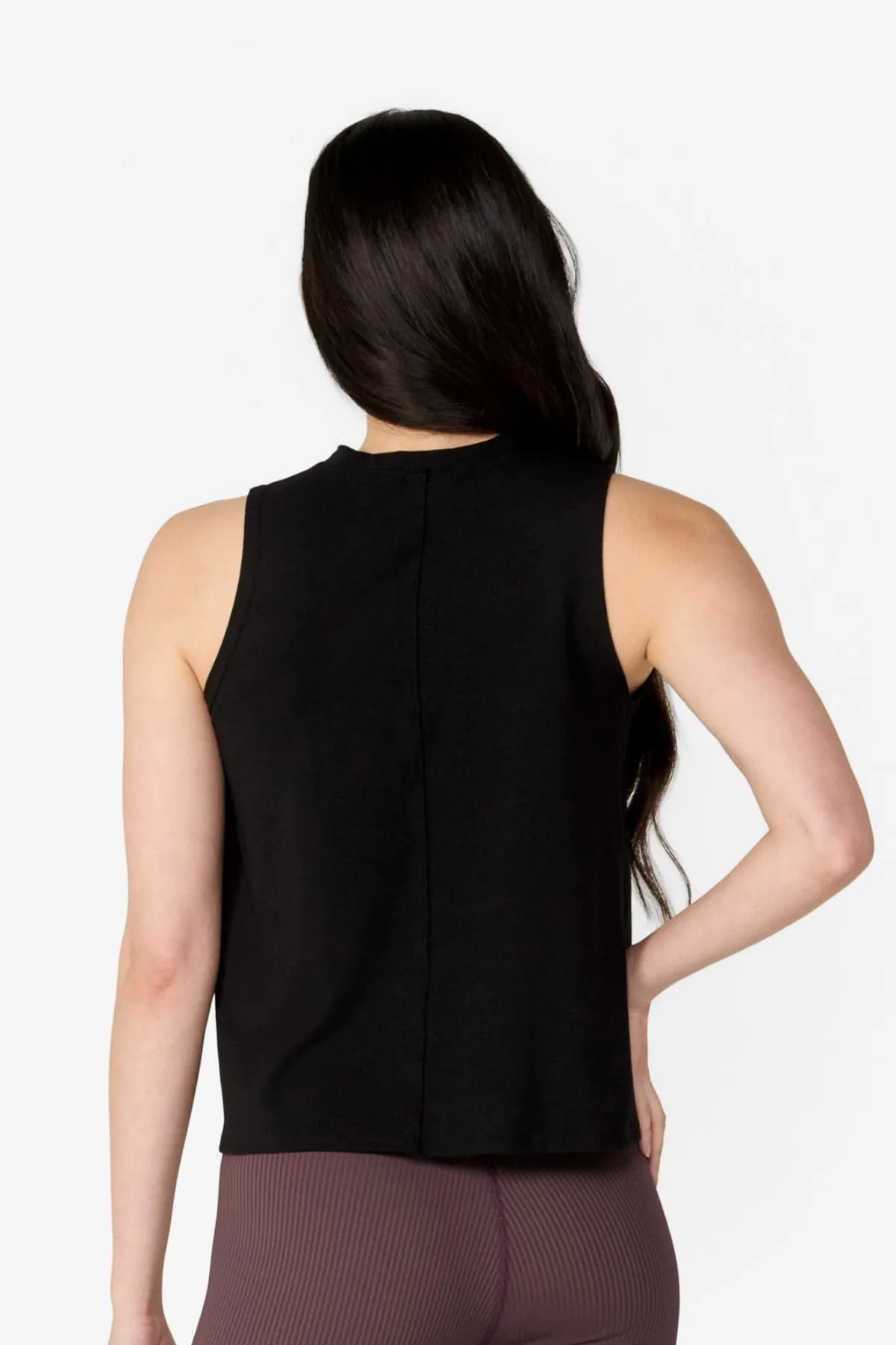 Maia Tank in Black