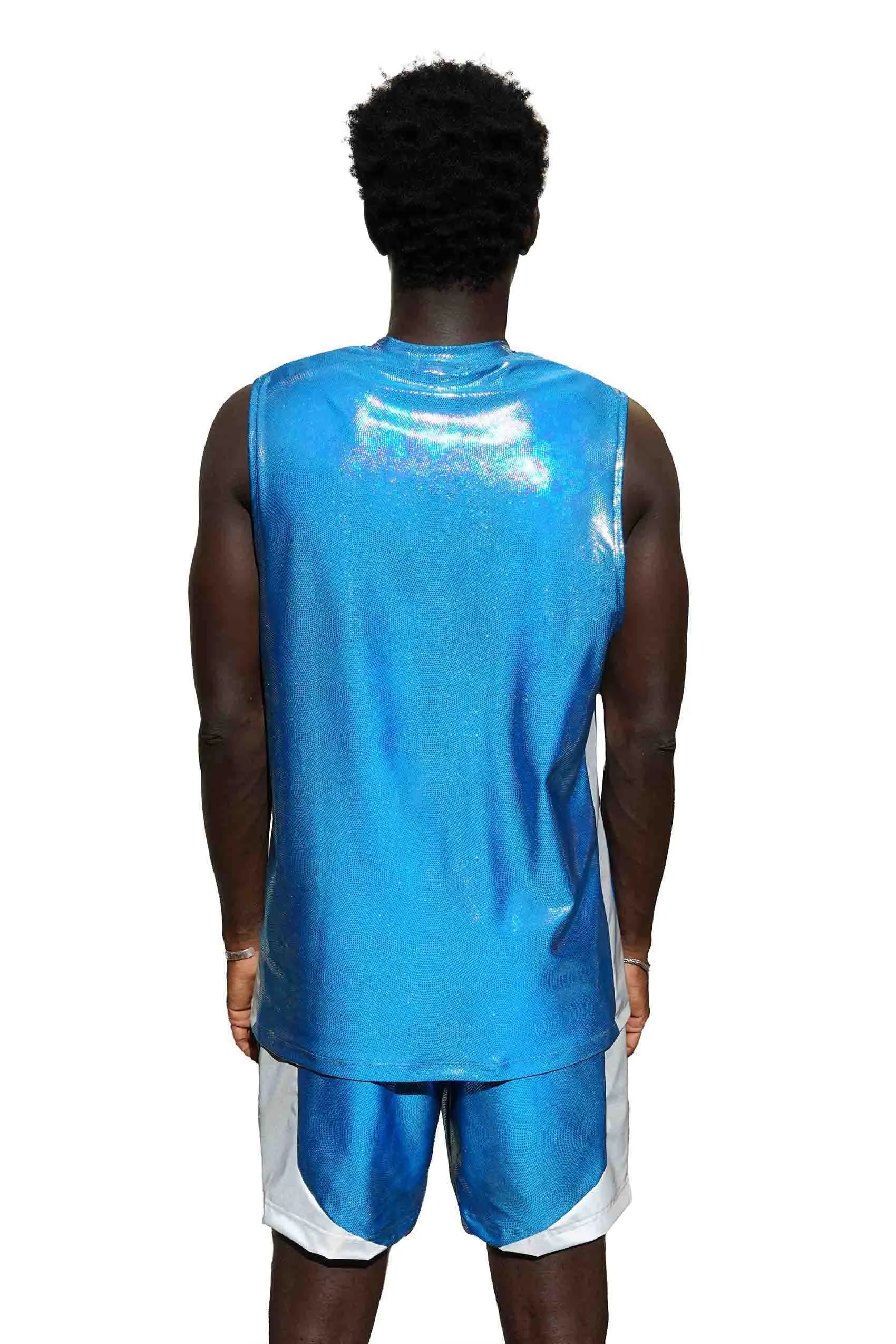 Mens Cut Off Tank Top - Neptune