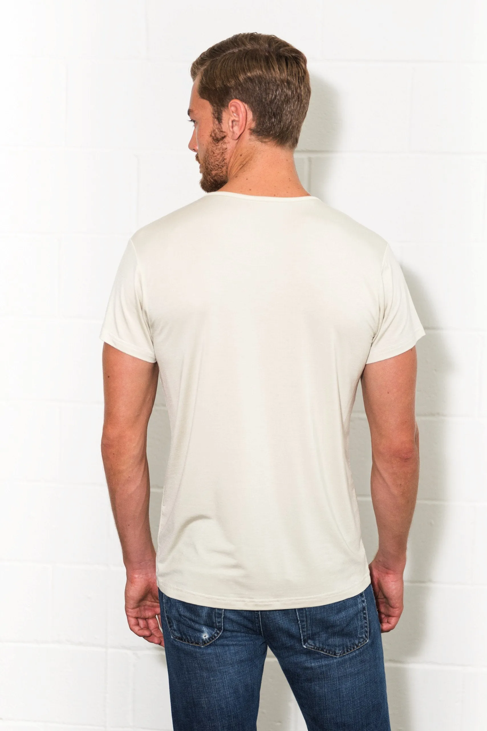 Men's Modal V-Neck Tee