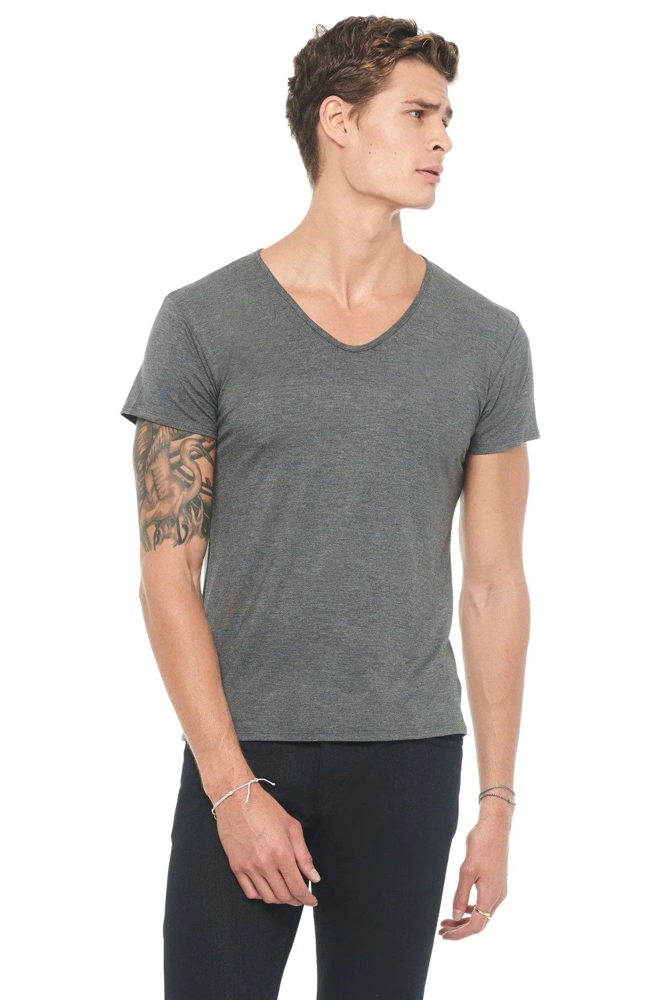 Men's Modal V-Neck Tee