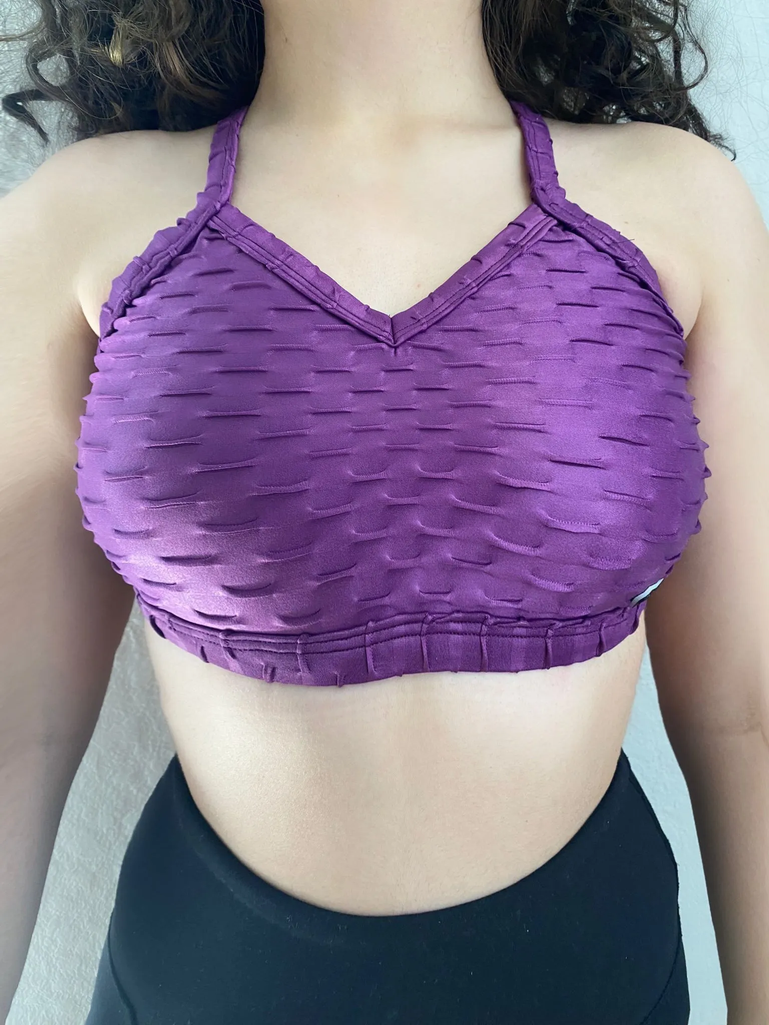 Metallic Miami Vice Crop Top