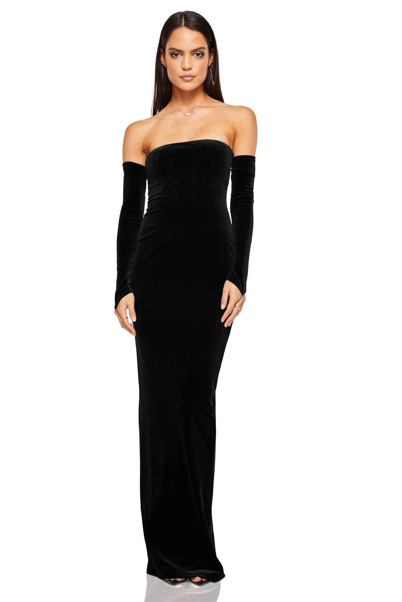 Nookie Majesty Gown - Black