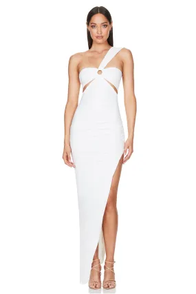 Nookie Riley Ring Maxi Dress - Ivory