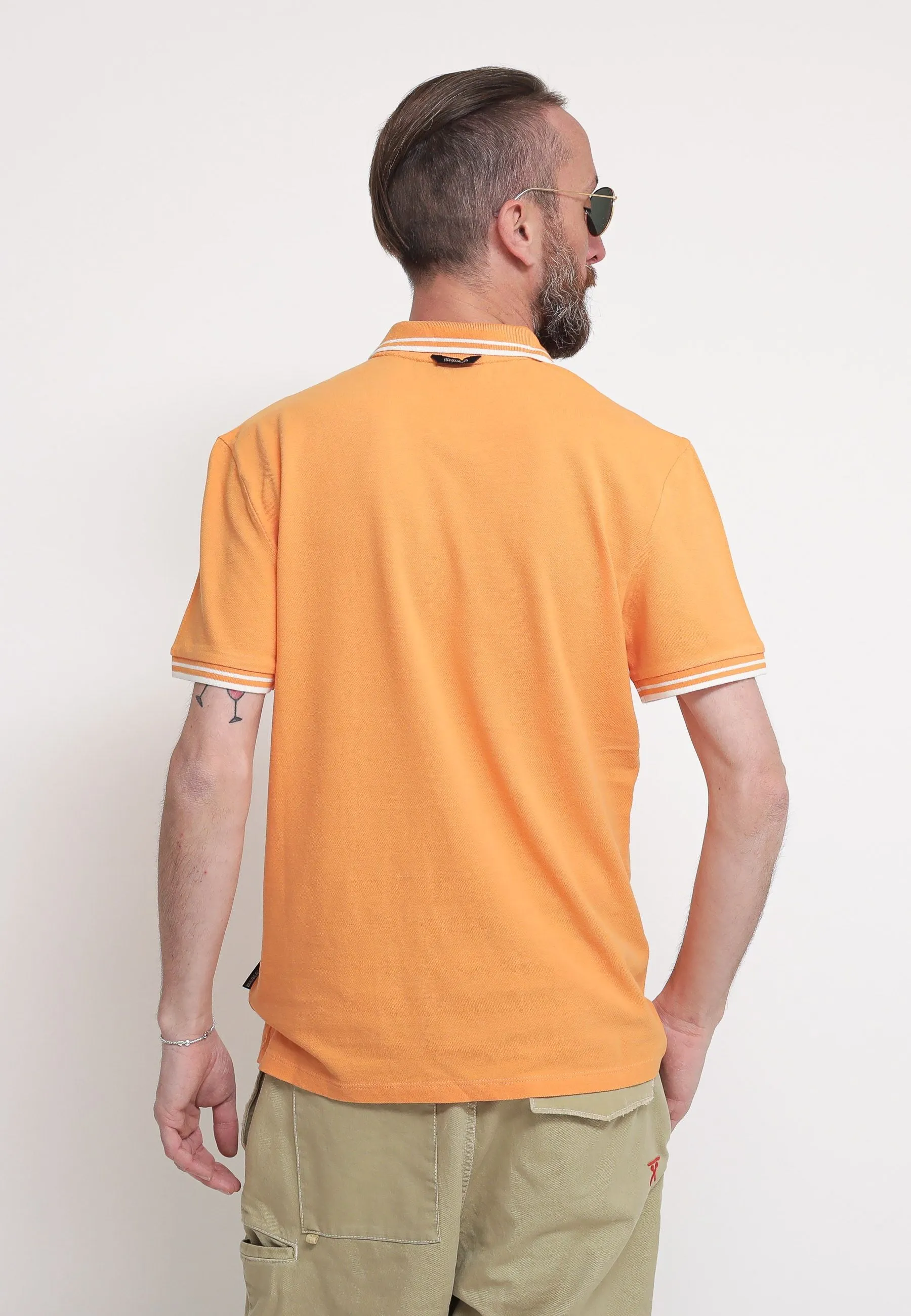 NP AP Men Top E-Macas SS - Orange Mock