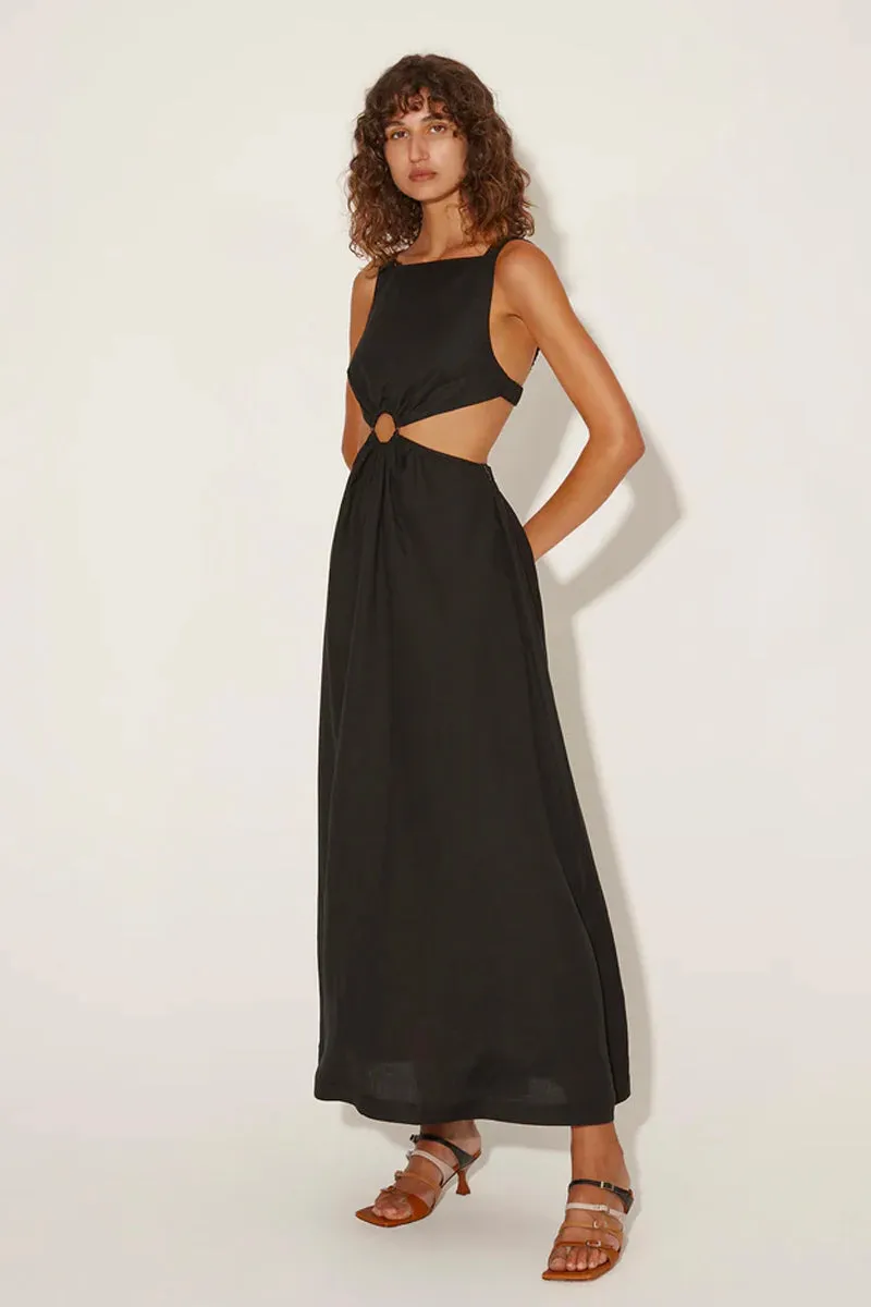 PAROS DRESS-BLACK