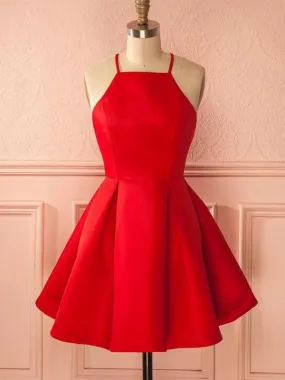 Red Homecoming dress Cheap Party Homecoming Dress ER040