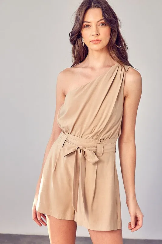 STELLA ONE SHOULDER ROMPER [ONLINE EXCLUSIVE]