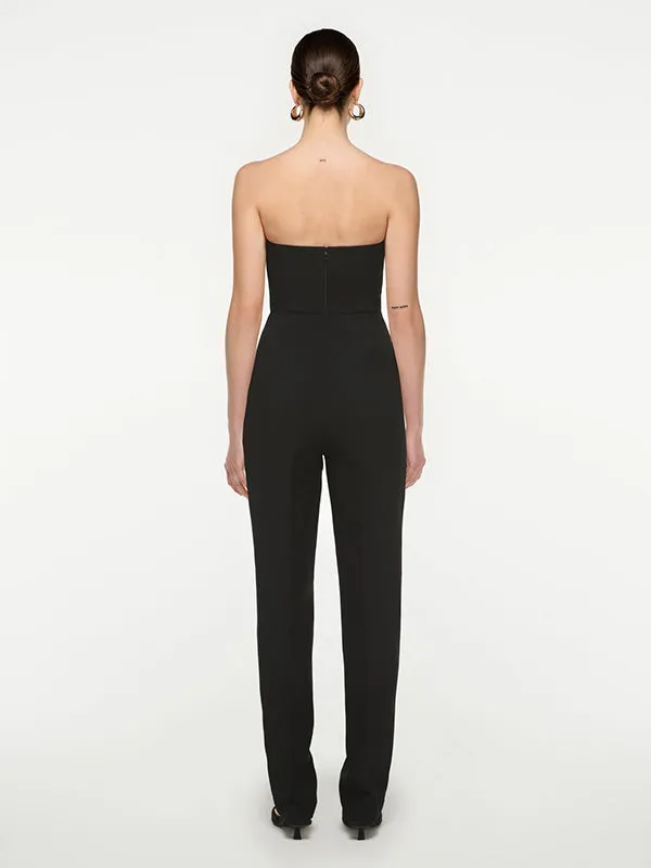 Strapless Jumpsuit in Black