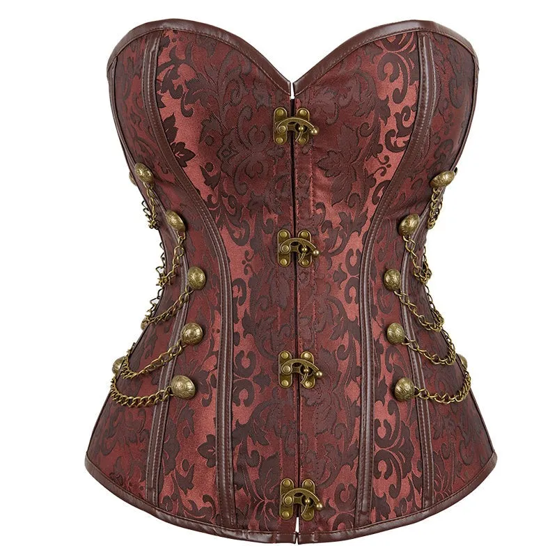 Strapless Waist Trainer Overbust Corselet