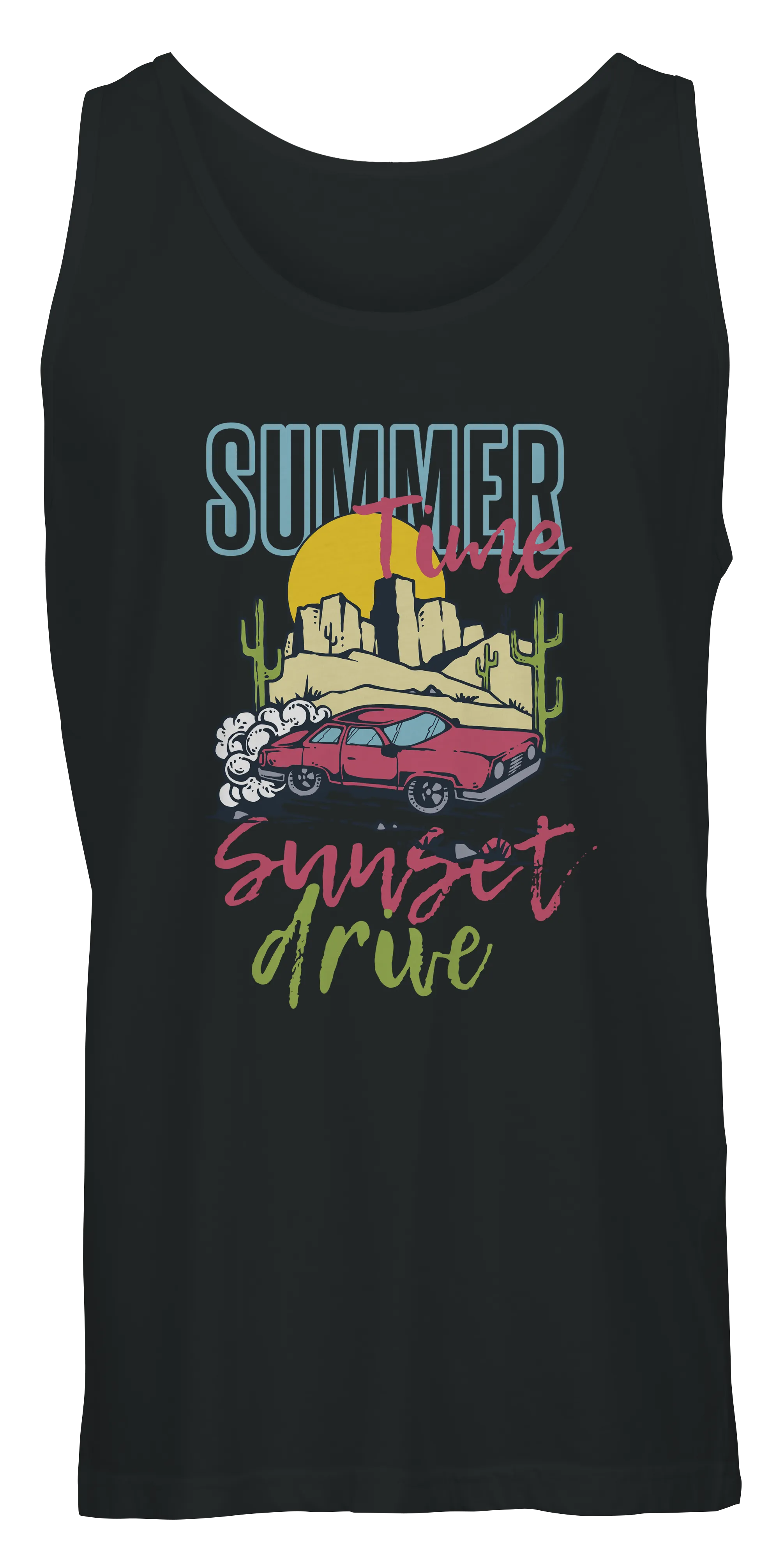 Summertime Graphic Tank Top