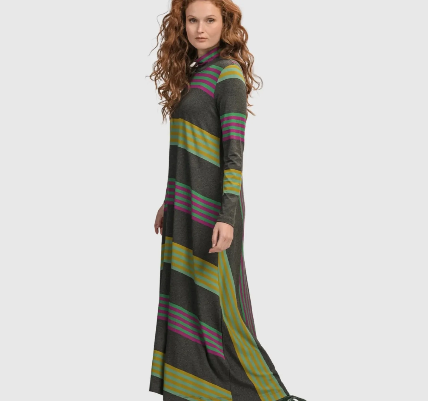 UD805S  Urban Pullover Stripe Dress