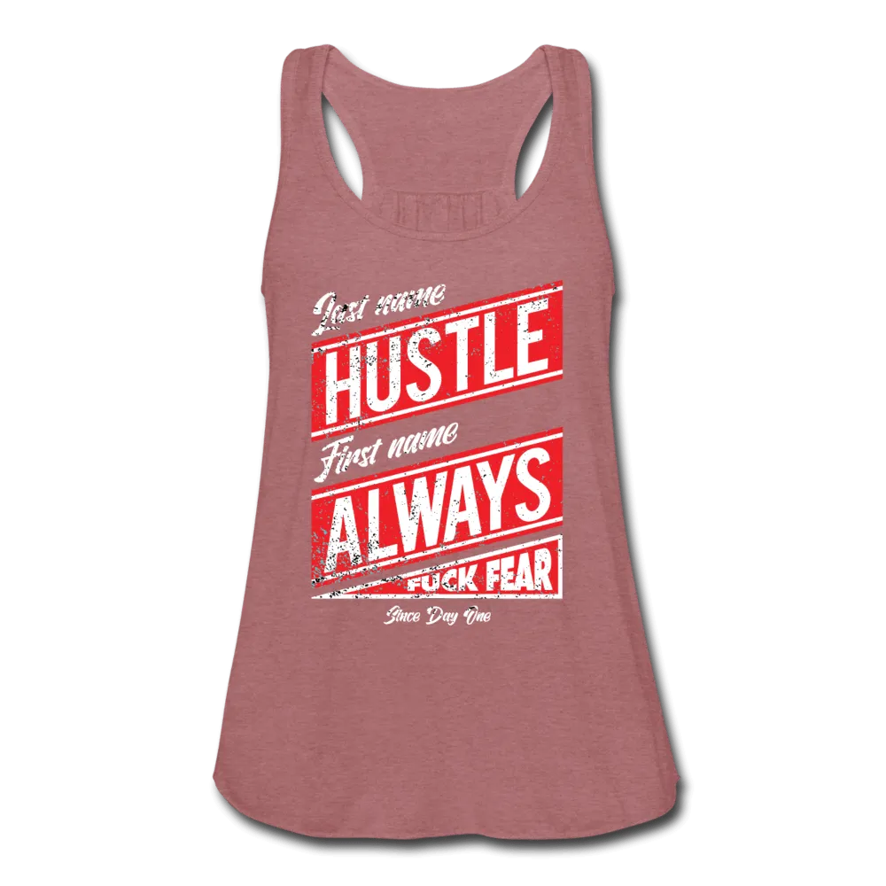 Women's Hustle Always Flowy Tank Top